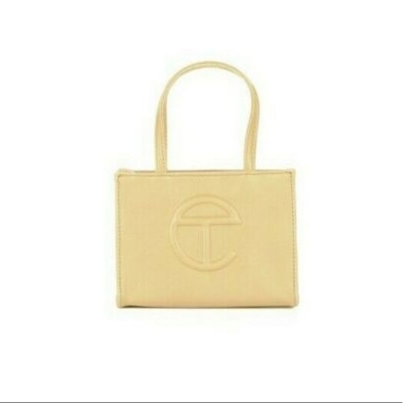 TELFAR Small Cream Shopping Bag RARE COLOR - Picture 1 of 7